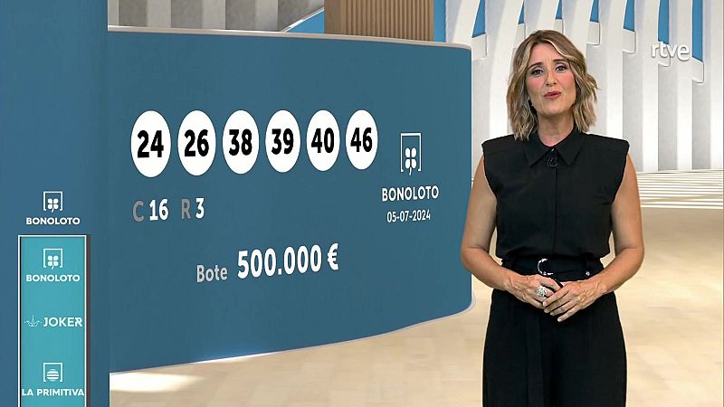 Sorteo de la Bonoloto y Euromillones del 05/07/24 - ver ahora