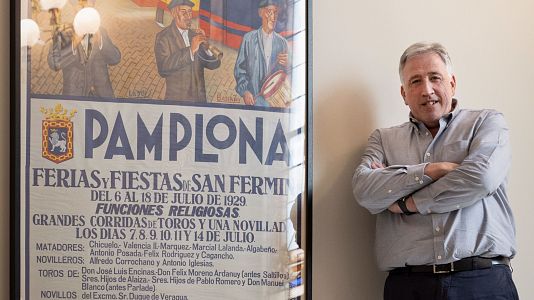 Joseba Asiron, alcalde de Pamplona: "Es muy difcil concebir San Fermn sin toros"