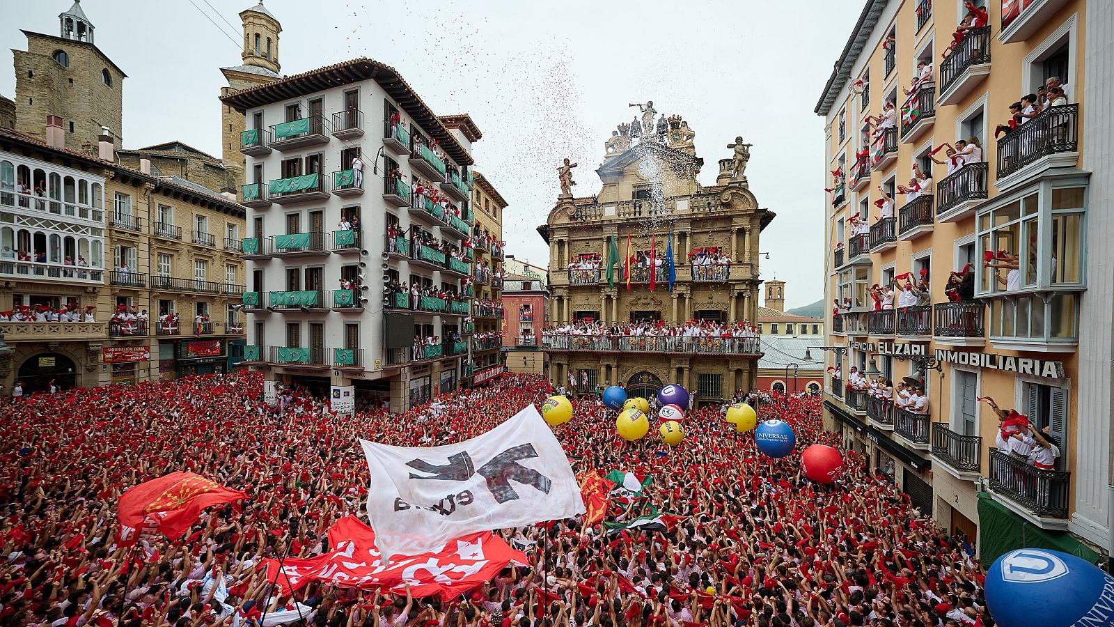 San Fermín 2024: el chupinazo da inicio a la fiesta en Pamplona | Ver