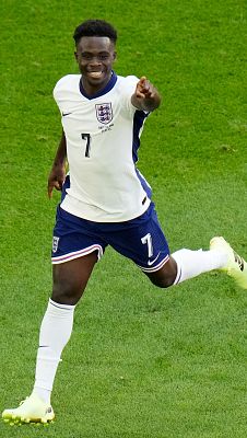  - Gol de Saka (80') Inglaterra - Suiza (1-1) | Eurocopa 2024