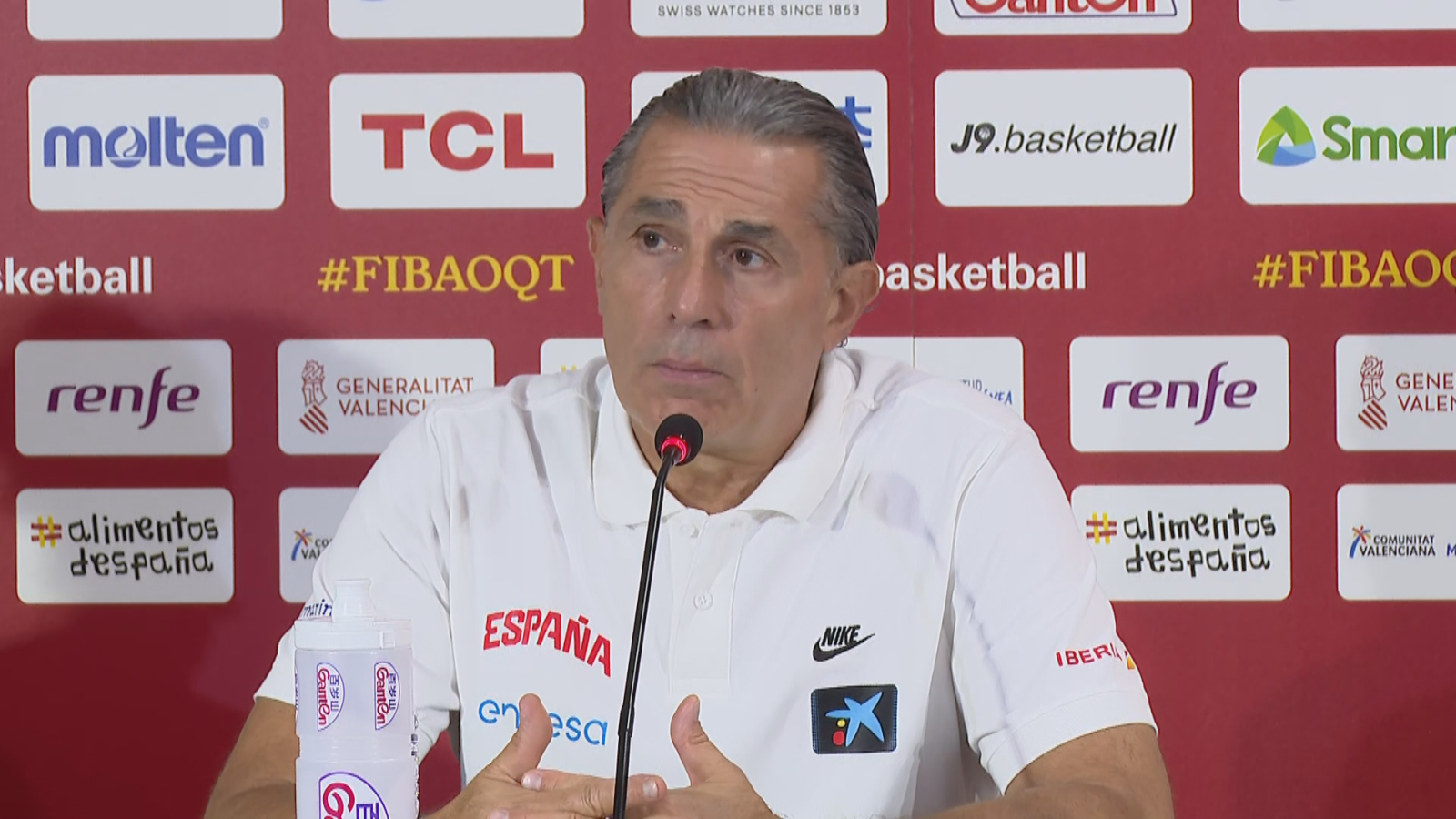 Scariolo: "Este equipo siempre da la cara y vamos a competir" | Ver