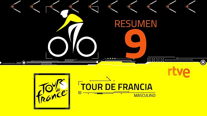 Tour de Francia - Tour 2024 | Resumen de la etapa 9 con tramos de tierra