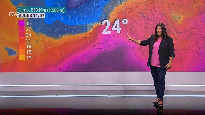 El temps - Arriba la calor de ple estiu