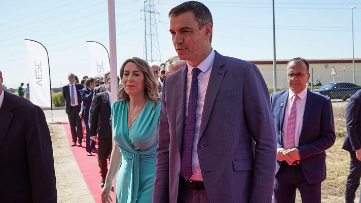 Telediario 1 - Sánchez destaca que Francia ha dicho "no" al retroceso en derechos