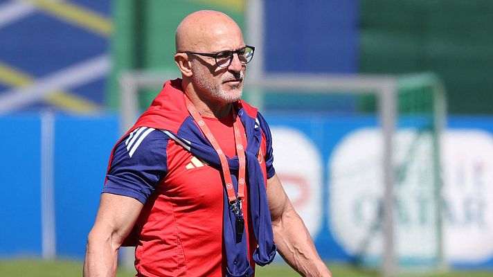  - De la Fuente, antes del España - Francia - Rueda de prensa