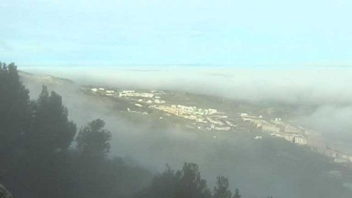 El tiempo - Fuerte viento en el litoral norte