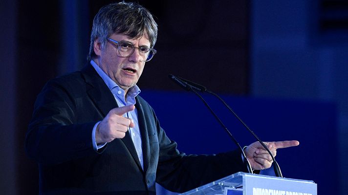 Telediario 1 - El Supremo archiva la causa por terrorismo a Puigdemont en el caso 'Tsunami Democràtic'