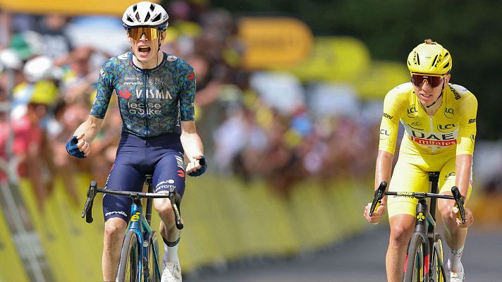 Tour de Francia - Tour 2024 | Vingegaard le gana la etapa 11 a Pogacar en el mano a mano