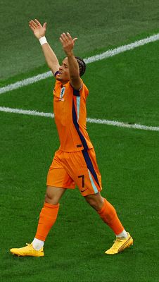  - Gol de Xavi Simons (7') Países Bajos - Inglaterra (1-0) | Eurocopa 2024