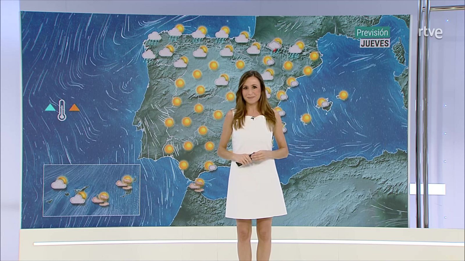 Se esperan noches tropicales (por encima de 20) en valles atlánticos del sudoeste, el medio Ebro y el área mediterránea - ver ahora
