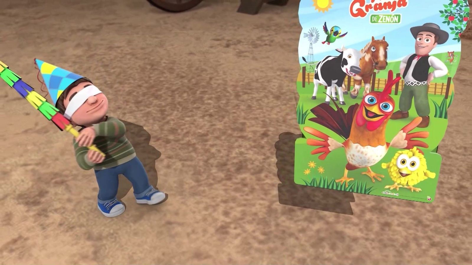 La granja de Zenon - Rompamos la piñata - El Reino Infantil | Ver