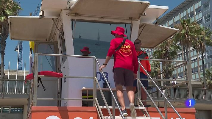 L'Informatiu - Un estudi determina el risc de l'exposició solar dels socorristes