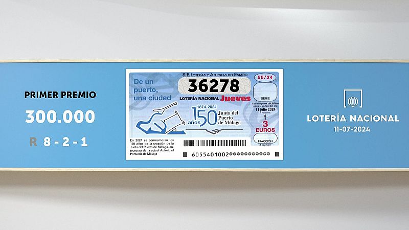 Sorteo de la Lotería Nacional del 11/07/2024 - Ver ahora