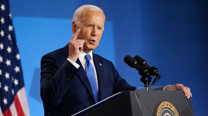 Informativo 24h - Otro lapsus más en la primera comparecencia de Biden tras el debate