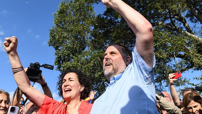 Marta Rovira llega a España tras cruzar la frontera - La hora de La 1 | Ver