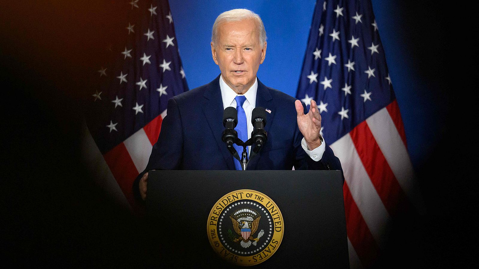 Biden confunde a Kamala Harris con Trump y a Zelenski con Putin | Ver