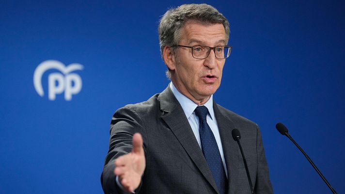 Telediario 1 - Vox reconoce discrepancias internas por la salida de los gobiernos y Feijóo critica que "han descarrilado"