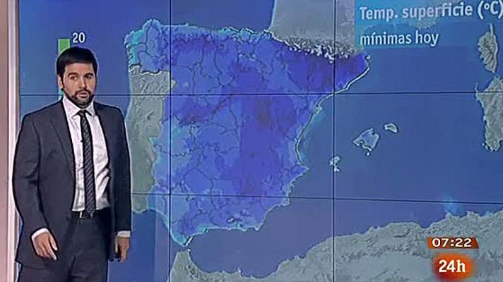 El tiempo - Nubes en toda España y mucha niebla