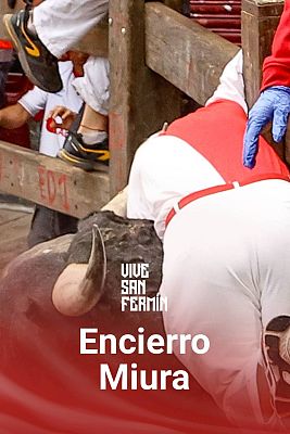 San Fermín - Octavo encierro San Fermín 2024: emocionante y peligrosa carrera de los Miura