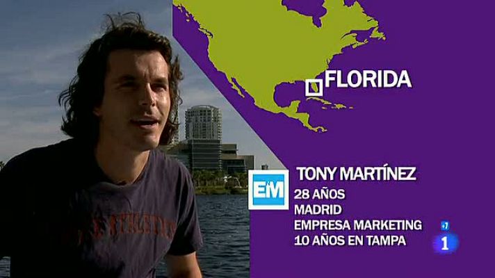 Españoles en el mundo - Florida - Tony