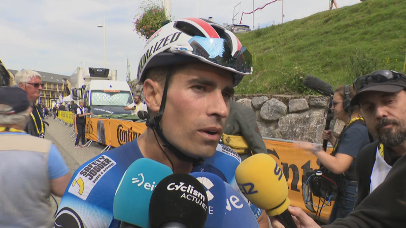 Mikel Landa: "Espero poder liarla algún día en el Tour" | Ver