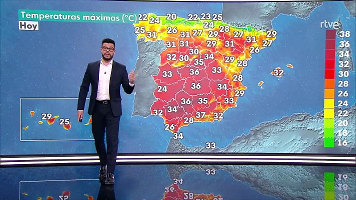 El tiempo - Las mínimas descenderán en general, con aumentos en el extremo sureste peninsular y oeste de ambas mesetas