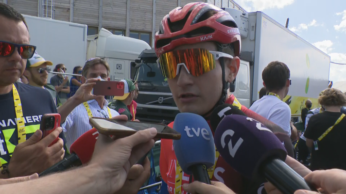 Tour de Francia - Carlos Rodríguez: "He sufrido muchísimo, se me hacían los kilómetros eternos"