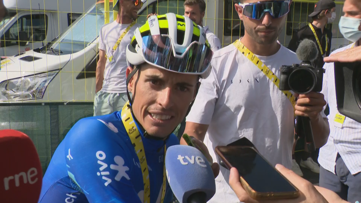 Tour de Francia - Enric Mas: "Voy a seguir intentándolo; queda una semana más"