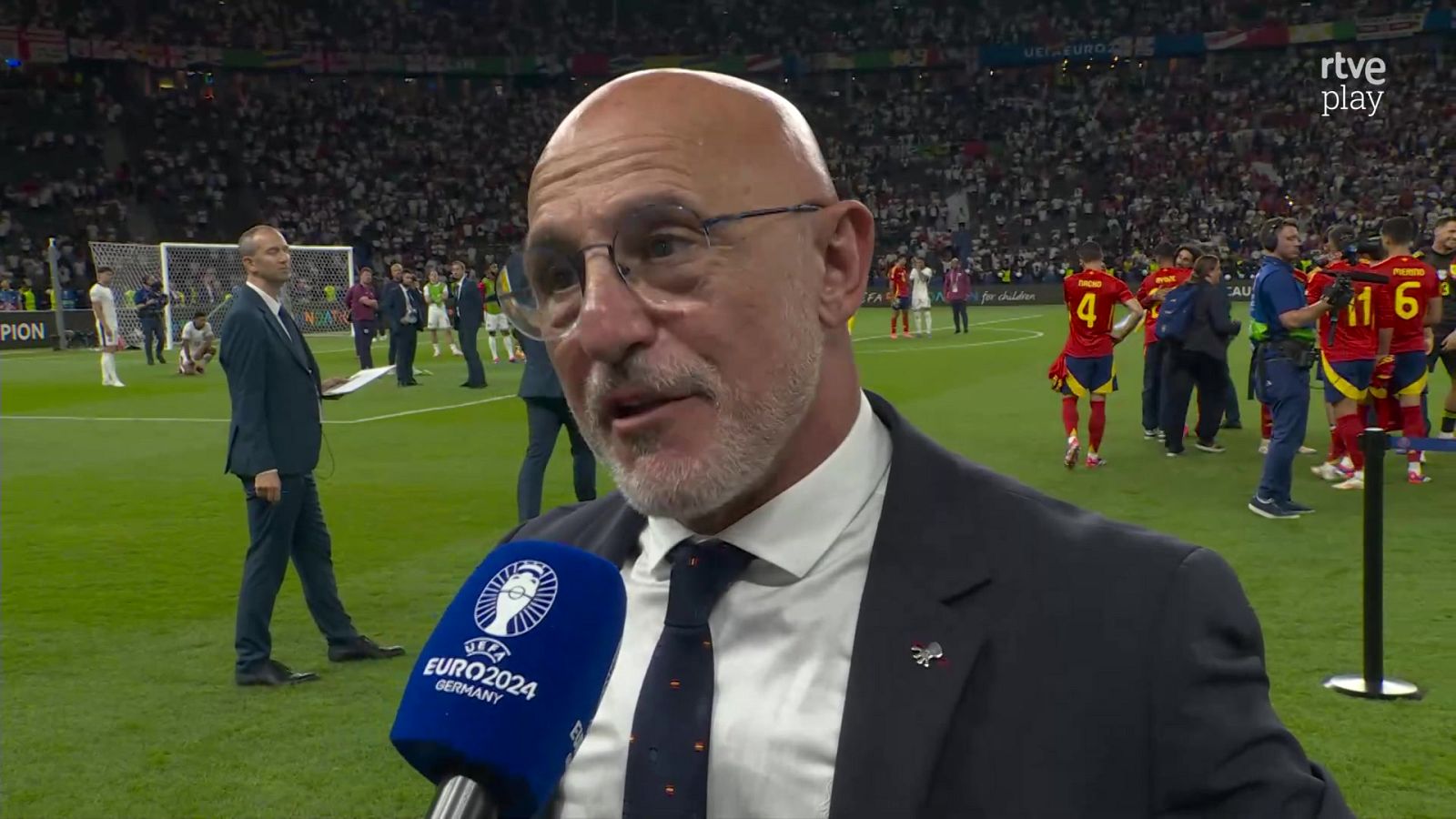 De la Fuente, tras la Eurocopa: "Podemos ser un poquito mejores y queremos ganar más competiciones"