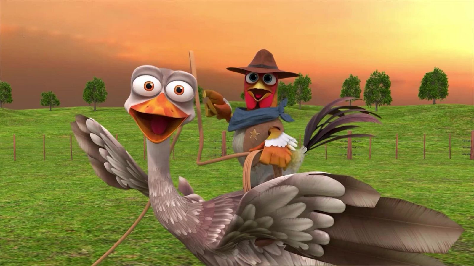 La granja de Zenon - Arre mi ñandú - El Reino Infantil | Ver