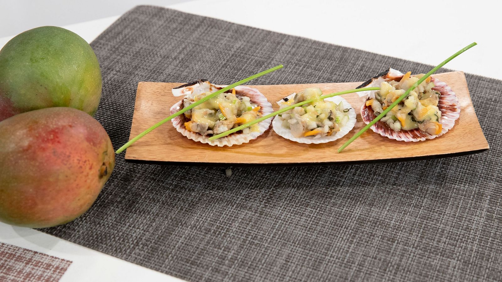 Receta de bocado de berberechos con mango - Saber vivir | Ver