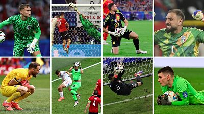 Las mejores paradas de la Eurocopa 2024