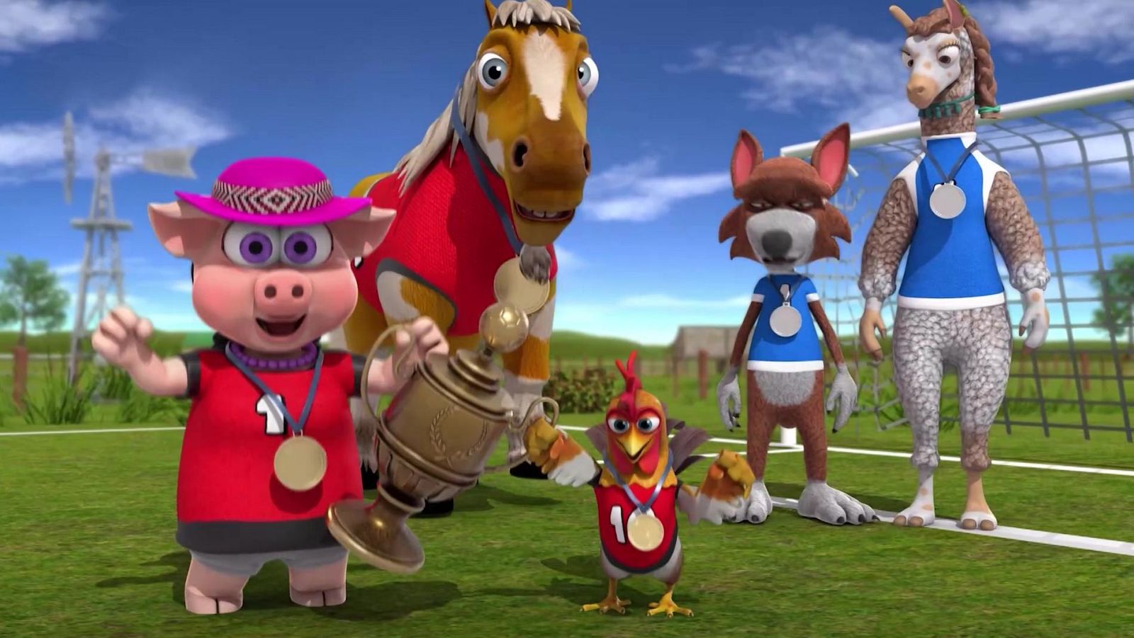 La granja de Zenon - Mundial en la granja - El Reino Infantil | Ver