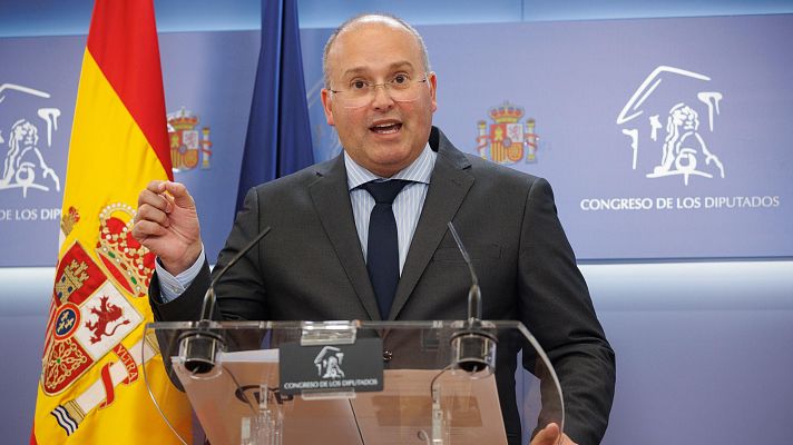 Telediario 1 - El PP llama a Sánchez "patriarca de una trama de corrupción" y el Gobierno defiende su reunión con el empresario Barrabés