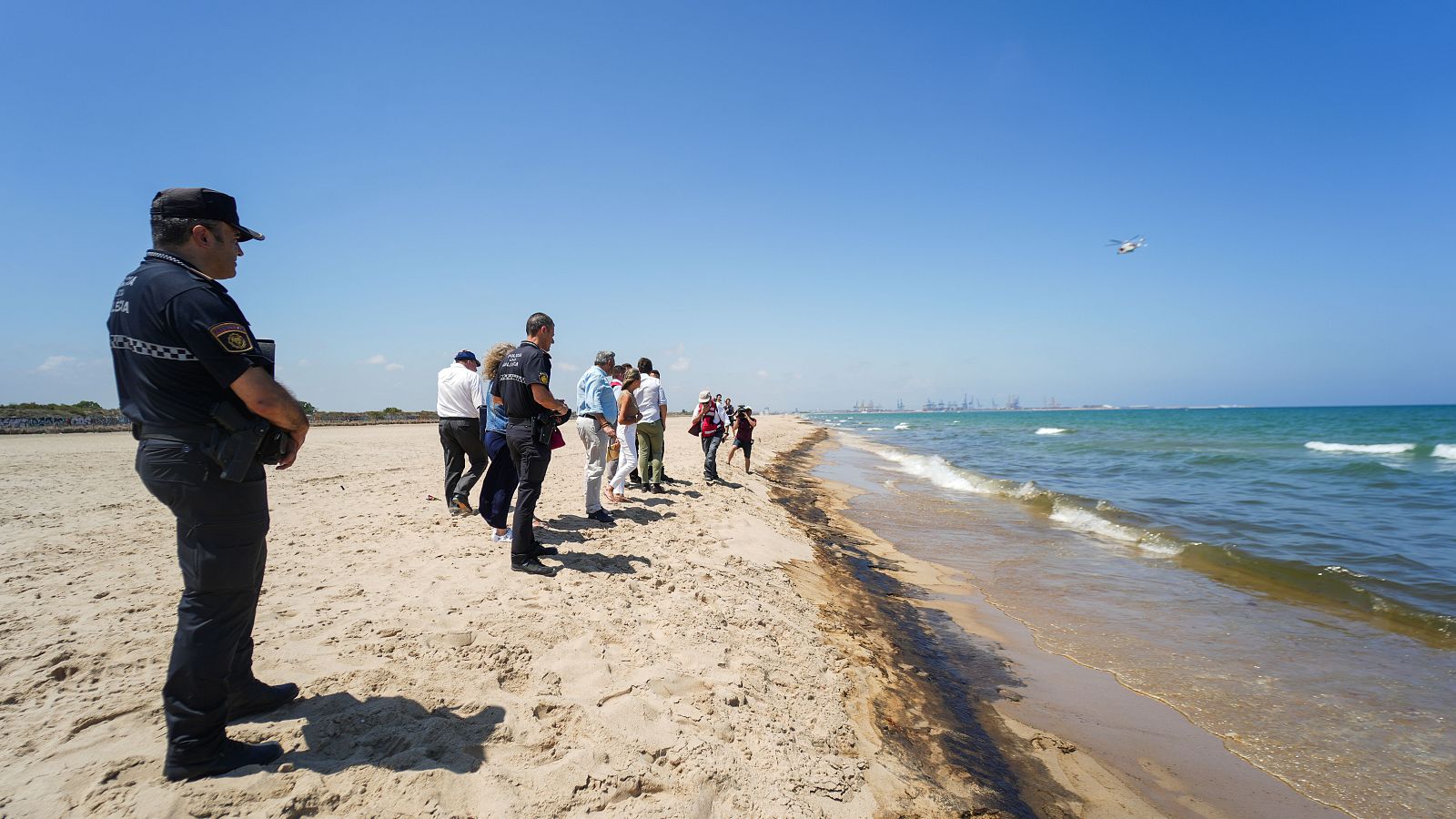 Un vertido obliga a cerrar varias playas del Parque Natural de la Albufera en Valencia | Ver
