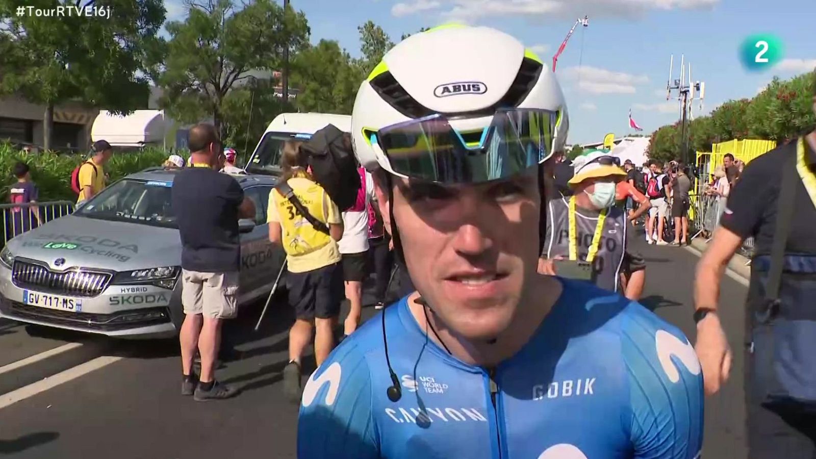 Tour | Oier Lazkano: "Hay que entrar en la fuga pero sin gastar" | Ver