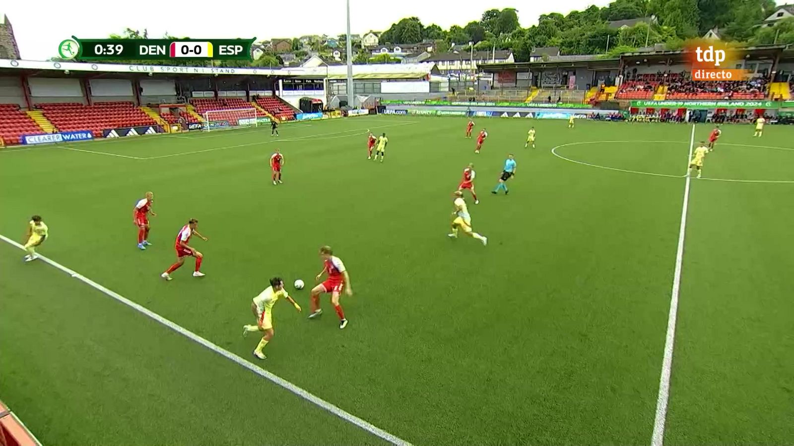 Fútbol - Campeonato de Europa Masculino Sub-19: Dinamarca – España  - ver ahora