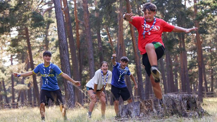  - Soria acoge el campamento de verano más grande de España con 5.000 scouts en tiendas de campaña