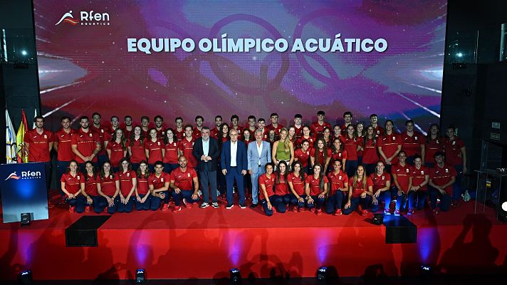 Juegos Olímpicos París 2024 - Presentación RFEN Equipo Olímpico Acuático París 2024