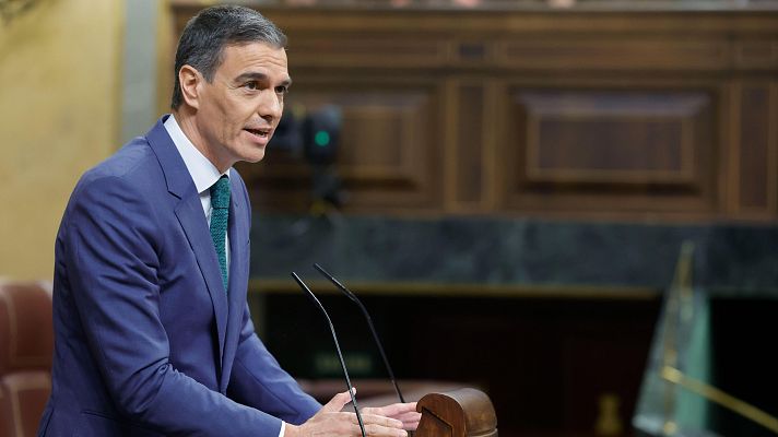 Telediario 1 - Sánchez propone que los medios hagan pública su propiedad y financiación y cambiar la ley de publicidad institucional