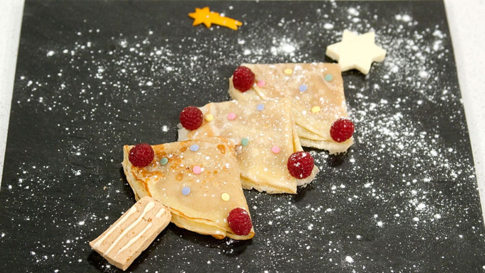 Saber cocinar - Truco - Crepes rellenos de turrón