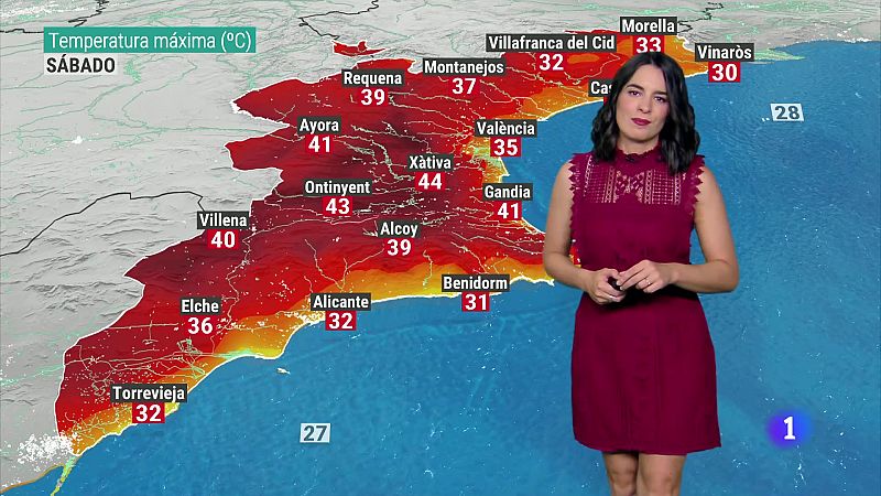 El tiempo en la Comunitat Valenciana - 18/07/2024 | Ver
