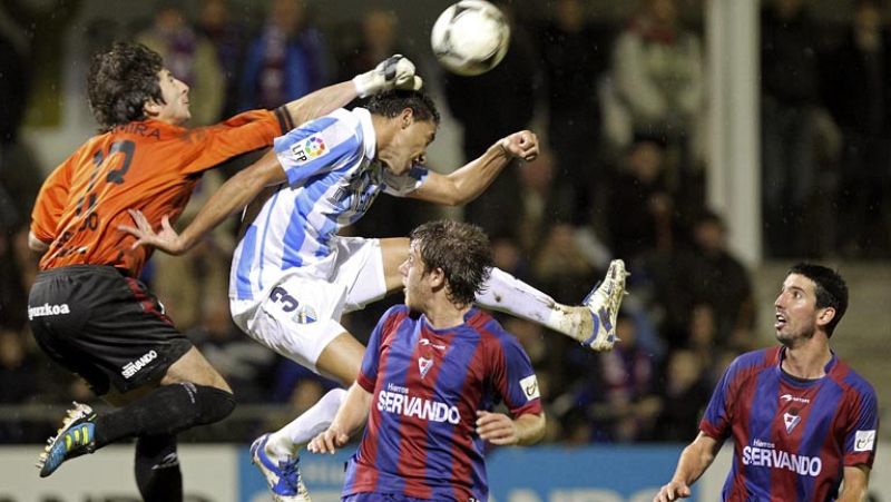 El Eibar roza la sorpresa ante el Málaga | Ver