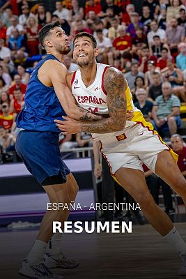 Baloncesto en RTVE - Resumen España - Argentina | Preparación Juegos Olímpicos París 2024