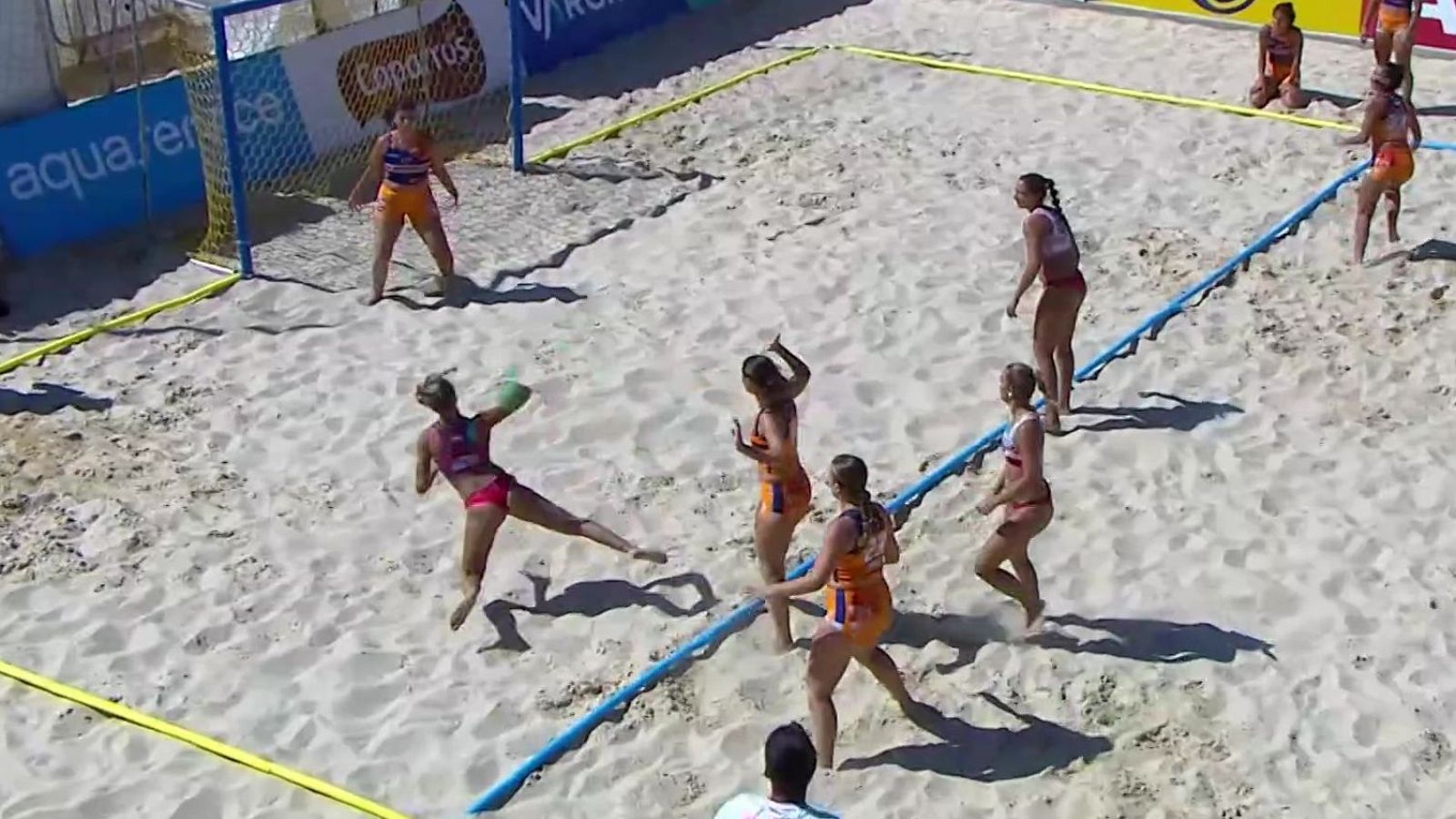 Balonmano Playa - Arena 1000 Ebt Handball Tour. Final Femenina: Maravillas Benalvádema - CATS AM Team Almeria - ver ahora