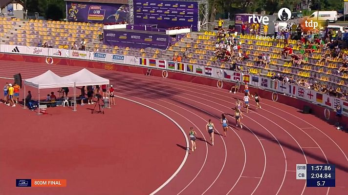 Atletismo - Campeonato de Europa Sub-18. Sesión vespertina