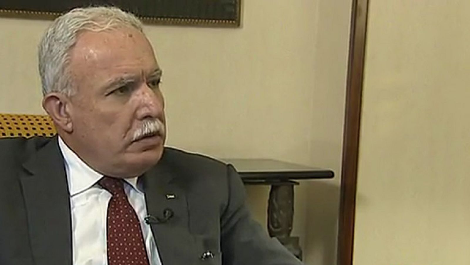 Riyad Al-Malki, ministro de Exteriores palestino: "El objetivo de Israel es impedir la creación de un Estado palestino"