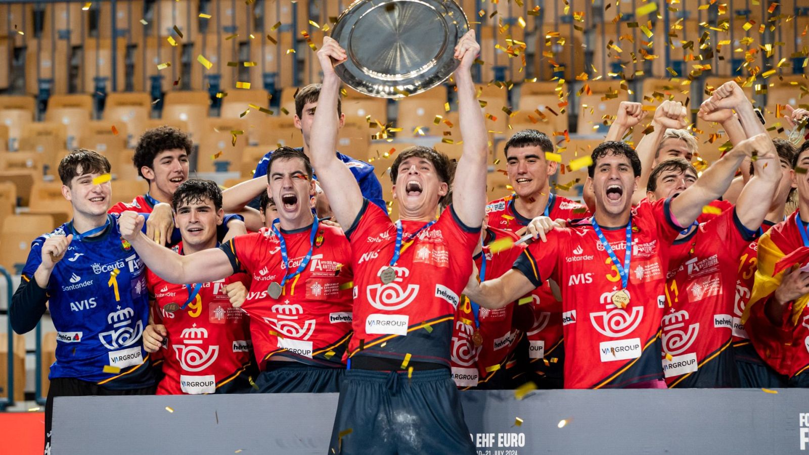 La selección masculina sub-20 de balonmano, campeona de Europa | Ver