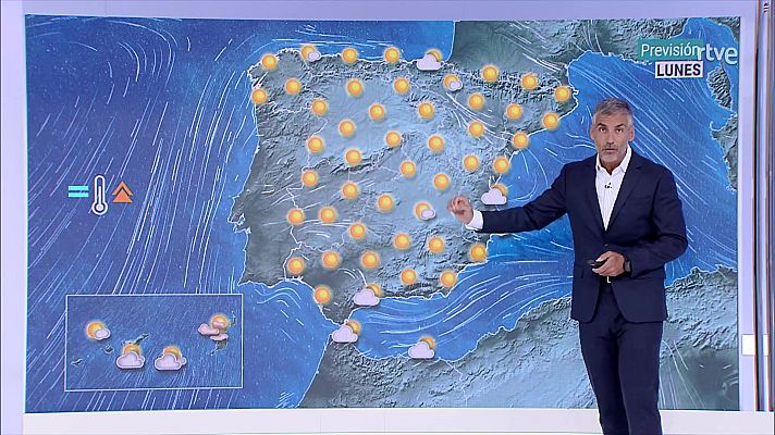 El tiempo - Temperaturas máximas en aumento notable en el norte peninsular