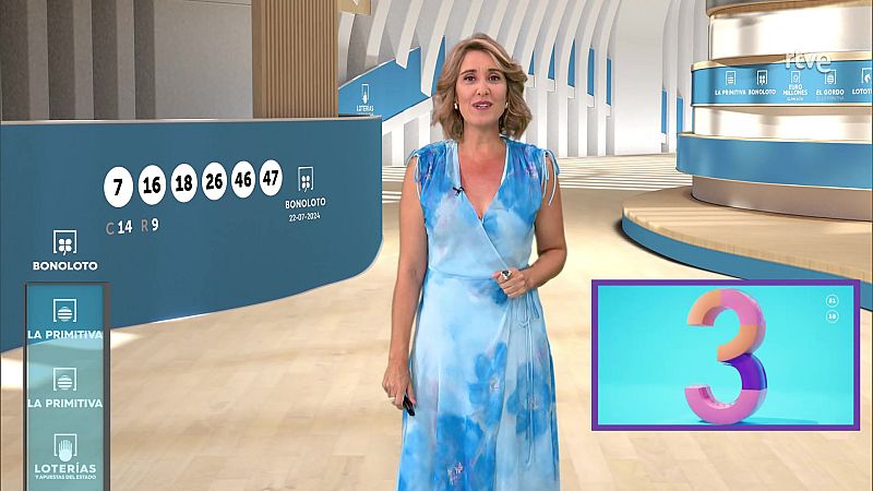 Sorteo de la Bonoloto y Primitiva del 22/07/2024 - ver ahora